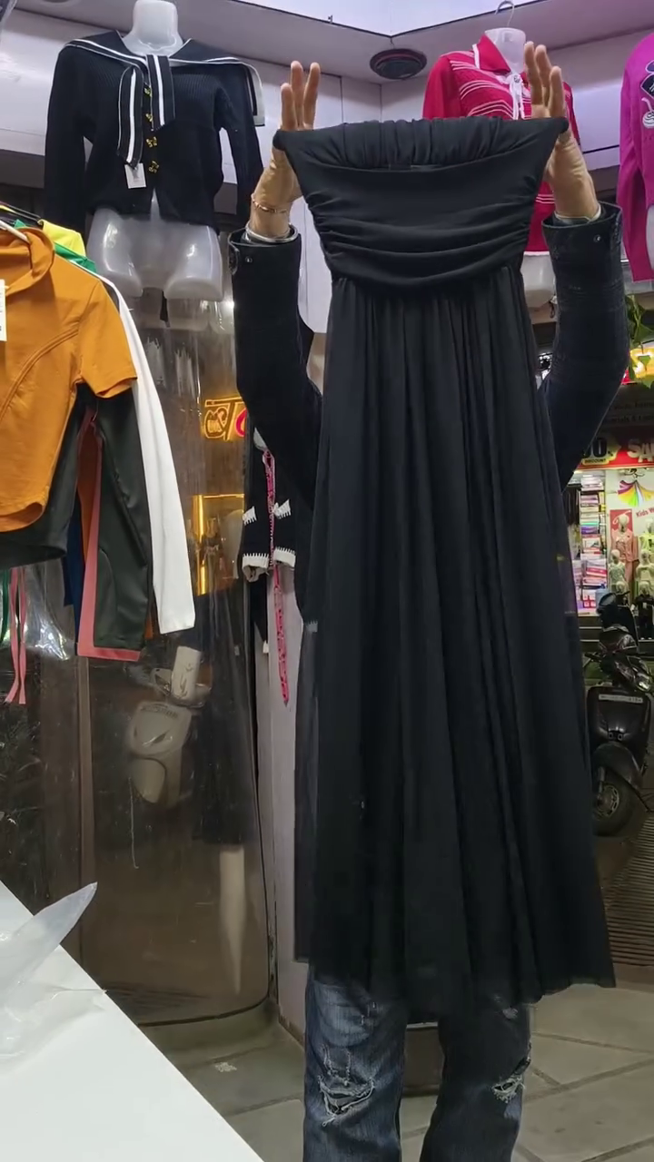 Ethereal White Sleeveless Dress 👗 with Gathered Bodice ✨ + Flowing Skirt 🌸