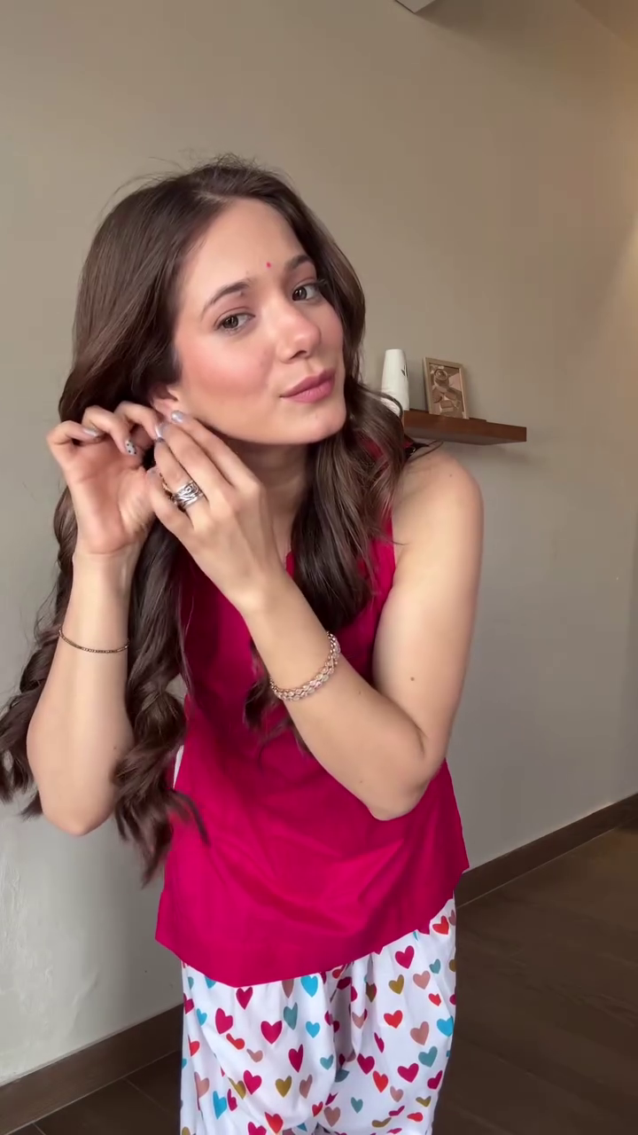 Elegant Sleeveless Rose Pink Soft Cotton Relaxed Fit Lounge Co-Ord Set with Lace Hem Straight Pants